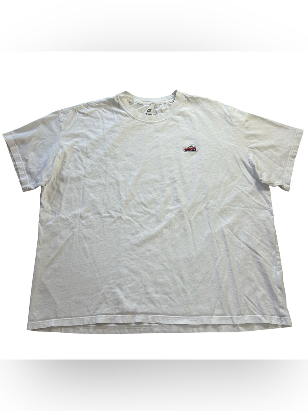 Nike Sportswear Max90 Men’s Air Max 1 Patch T-Shirt White 2XL Loose Fit FQ3762